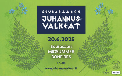 Welcome to Seurasaari Midsummer Bonfires again on 20.6.2025!